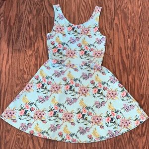 Divided by H&M Floral Sleeveless Dress Size 8